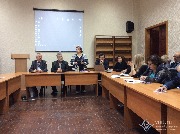 В центре д.ф.н. Супрун Василий Иванович декан  к.ф.н. Курдин Юрий Александрович, д.ф.н. Климкова Людмила Алексеевна image-12